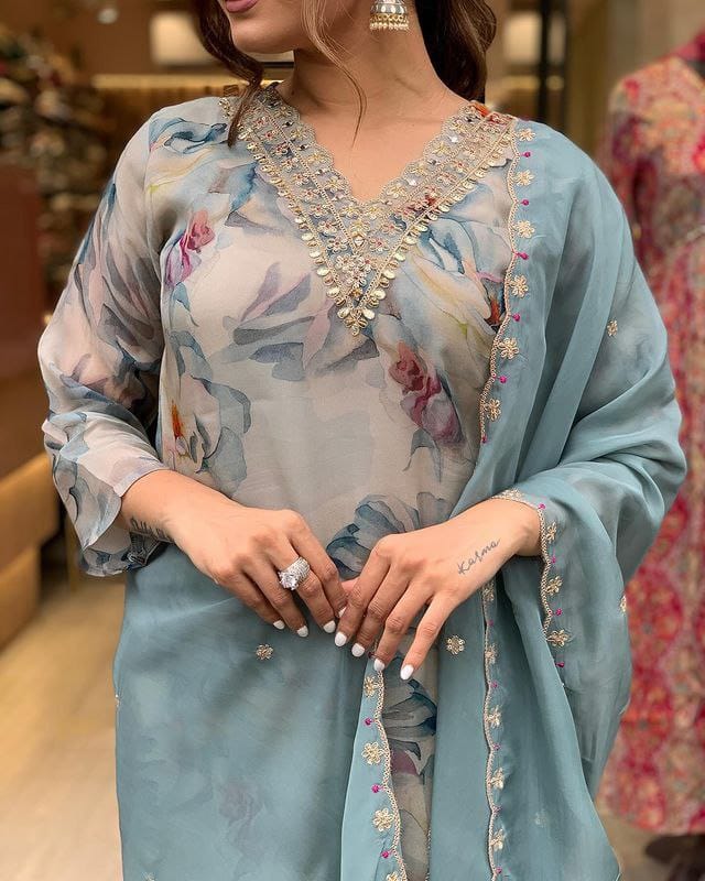 Maverick Fusion Kurti Pant Dupatta Set